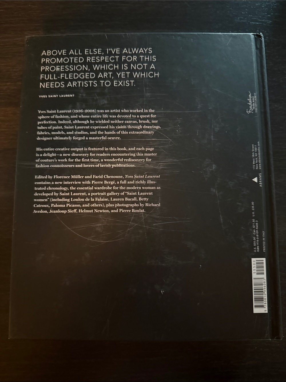 Yves Saint Laurent by Florence Muller and Farid Chenoune (2010, Hardcover) - Picture 2 of 11